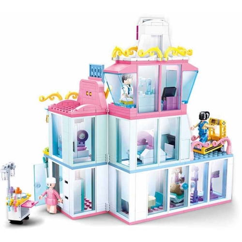 Конструктор Sluban Girl's Dream M38-B0799 Лікарня, 459 деталей
