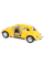 Машинка металева Kinsmart KT5057W 1:32 1967 Volkswagen Classical Beetle (Жук) інерційна, двері відчиняються / Жовтий