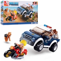 Конструктор Sluban M38-B0650 "Поліція Погоня за порушником" 106 деталей