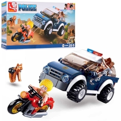 Конструктор Sluban M38-B0650 "Поліція Погоня за порушником" 106 деталей