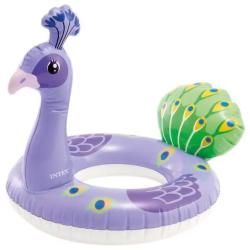 Коло надувне для дітей Intex 59221 "Павич" 107×58 см, 3–6 років