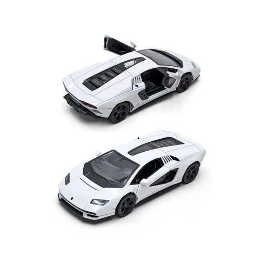 Машинка металева Kinsmart KT5437W 1:38 Lamborghini Countach LPI 800-4 колір Білий