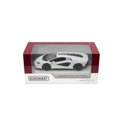 Машинка металева Kinsmart KT5437W 1:38 Lamborghini Countach LPI 800-4 колір Білий
