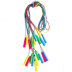 Іграшка дитяча "Скакалка №1 кольорова" 2,20 см діам. 3,9 мм 034/2 (Ціна за 10 шт)