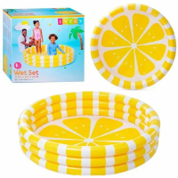 Надувний басейн Intex 58432 “Лимон” 147×33 см, 330 л, 2+