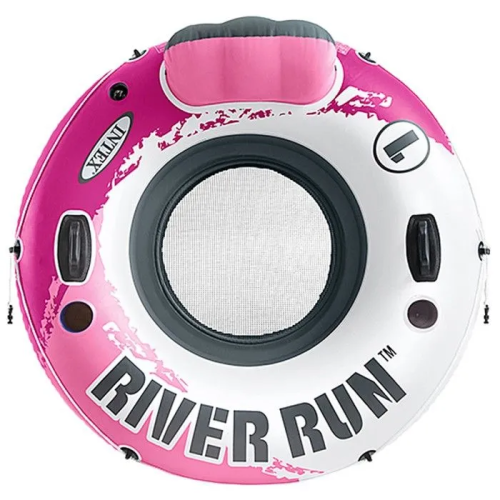 Надувной круг-кресло INTEX 56824 EU River Run 135см с ручками до 100кг
