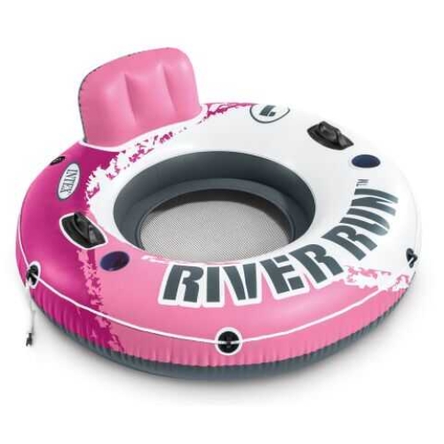 Надувной круг-кресло INTEX 56824 EU River Run 135см с ручками до 100кг