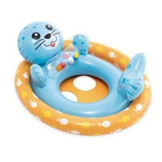 Круг надувной INTEX 59570NP "Морской котик", с сиденьем-трусами, от 3-4 лет