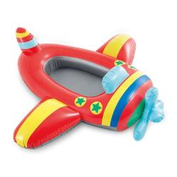 Човен дитячий надувний INTEX 59380NP Літак Pool Cruisers, від 3-6 років