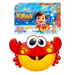 Піноутворювач для ванни "Булькокраб" 65558 (24/2) TK Group, від батарейок, мелодія, в коробці