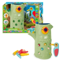 Магнітна гра “Нагодуй Пташок” 75583 (12) TK Group, звук, підсвічування, мелодія, 2 пташки, 9 черв’ячків, в коробці