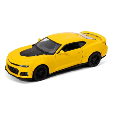 Металлическая машинка Kinsmart 1:38 2017 Chevrolet Camaro ZL1 KT5399W инерционная, открывающиеся двери / Желтый