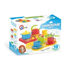 Игровой набор посуды 19 предметов 1554
