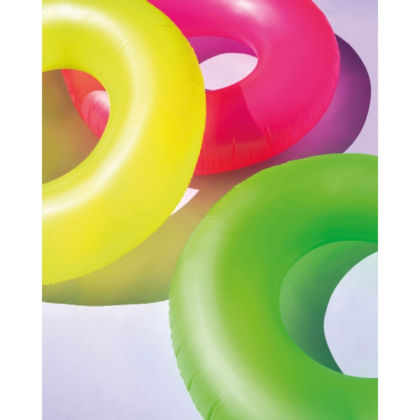 Надувний круг для плавання Intex Neon 91 см (59262)