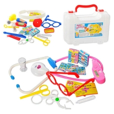 Игровой набор врача детский с медицинскими инструментами врача 18 предметов M0463AB