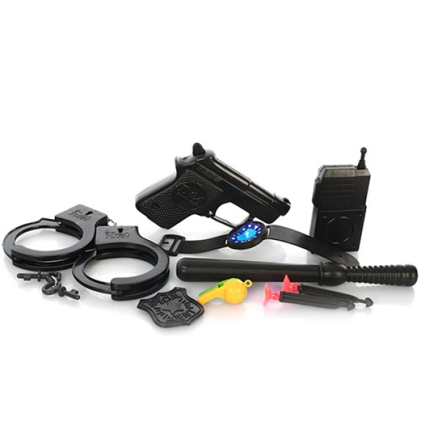 Набір поліції Х 44-6 D: пістолет, наручники