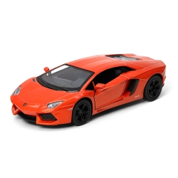 Машинка Kinsmart 1:38 Lamborghini Aventador LP 700-4 металева інерційна (Помаранчевий) KT5355W