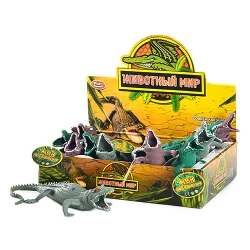 Животное крокодил 7206 12 шт в дисплее 27-20-7 см