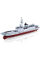 Конструктор Sluban Model Bricks M38-B0702 Військовий корабель з вертольотом, 459 деталей