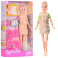 Лялька DEFA 8350 вагітна, 29см, пупс, ванна, горщик, аксесуари, 2 види, в кор-ке