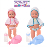Функціональний пупс Limo Toy Крихітка малятко N003HIK 39 см з аксесуарами