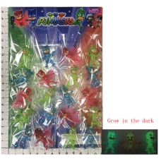 Фігурки «Герої в масках» (PJ Masks) BW778005G Світяться в темряві (20 шт. на листі)