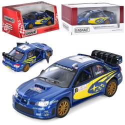 Металлическая машинка Kinsmart Subaru Impreza WRC 2007 1:36 (KT5328W) раллийная