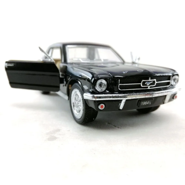Машинка металева Kinsmart 1:36 Ford Mustang інерційна, двері відчиняються KT5351W / Чорний
