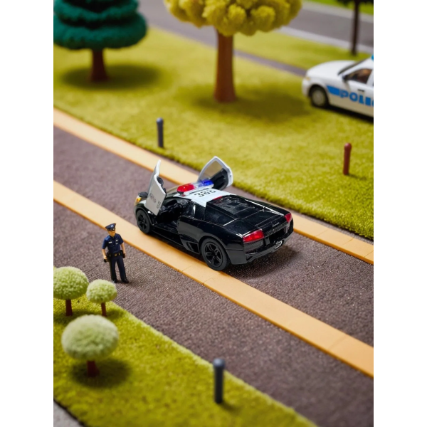 Машинка металева Kinsmart 1:36 Lamborghini Murcielago LP640 (Police) KT5317WP