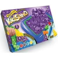 Кинетический песок "KidSand" 1600 г с песочницей KS-02-01U