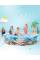 Басейн круглий каркасний Intex 58472 "Морське дно", 244х46см