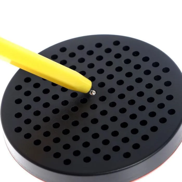 Планшет обучающий Магнитное рисование, 120 отверстий, 380-12A, цвет черный