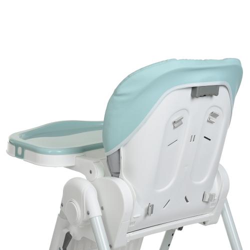 Стульчик для кормления Bambi M 3822 Tiffany Blue, трансформер на колесах