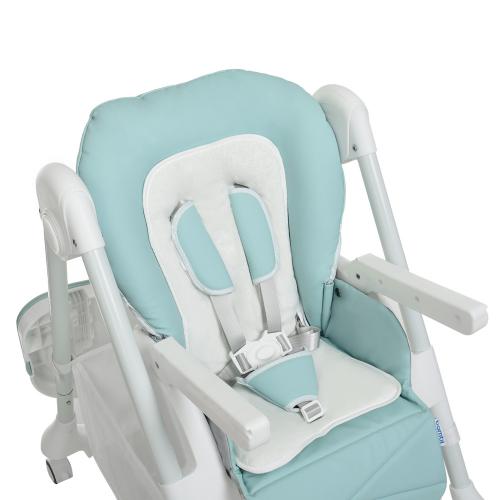 Стульчик для кормления Bambi M 3822 Tiffany Blue, трансформер на колесах