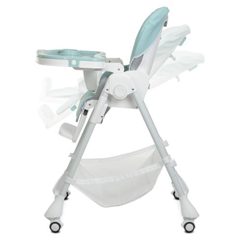 Стульчик для кормления Bambi M 3822 Tiffany Blue, трансформер на колесах