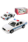 Металлическая инерционная машинка Kinsmart 1:42 Ford Crown Victoria Police Interceptor KT5342W, открывающиеся двери