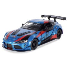 Металлическая модель Kinsmart Toyota GR Supra Racing Concept KT5421WF синего цвета