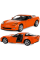 Металлическая инерционная машинка Kinsmart 1:36 Chevrolet Corvette Z06, открывающиеся двери KT5320W / Оранжевый