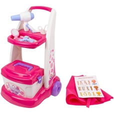 Дитячий ігровий набір перукаря ТехноК 9314 Салон краси з візком та аксесуарами
