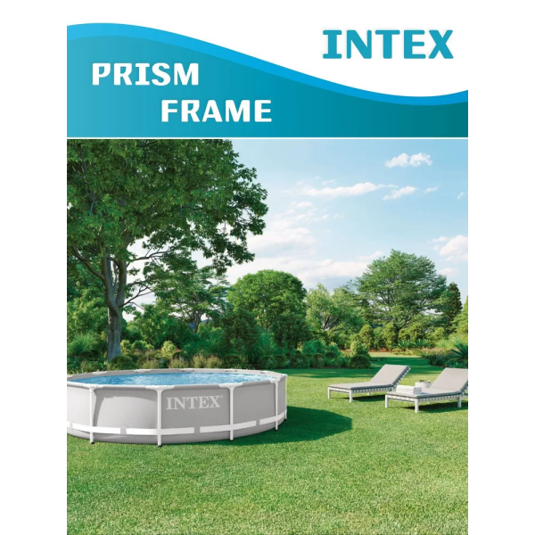 Бассейн каркасный Intex 366х76см Prism Frame объем 6503л 26710