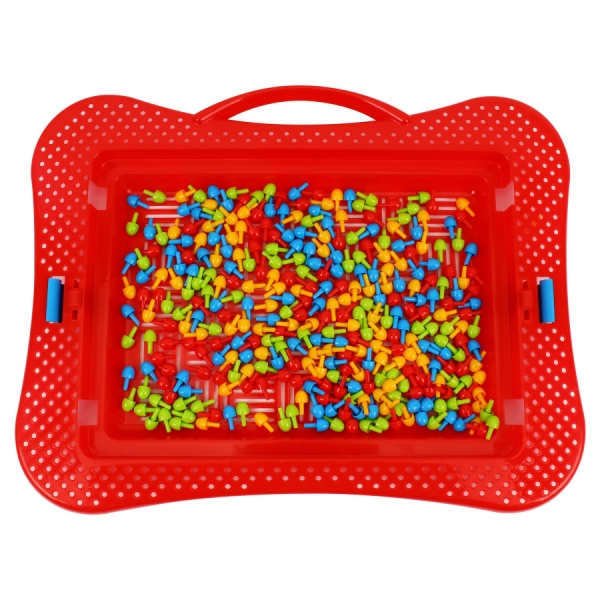 Мозаика 4 ТехноК (арт. 3367) на 340 деталей в удобном пенале-саквояже для детей от 5 лет