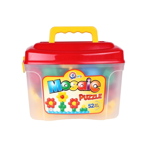 Игрушка мозаика-пазл "Бджілка ТехноК" 52 детали 3619