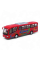 Металева машинка Kinsmart Автобус Coach червоний інерційний (KS 7101 W Red)