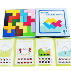 Деревянная настольная игра Pentamino Геометрический Тетрис MD2460