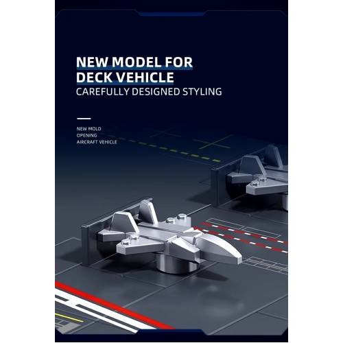 Конструктор Sluban ModelBricks M38-B1211 Військовий авіаносець Fujian 1:700, 557 деталей