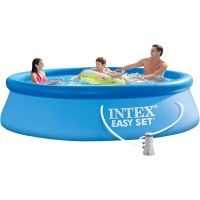 Надувний басейн Intex 28132 Easy Set 366×76 см круглий з фільтр-насосом