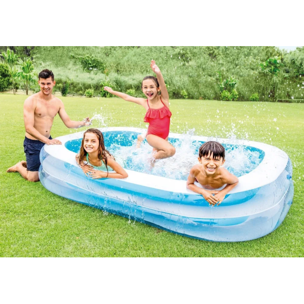 Надувной бассейн Intex 56483NP Swim Center Family Pool (262x175x56см) 6+