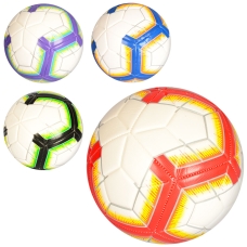 Футбольный мяч MS 2010, размер 5, ПВХ, 12 панелей, вес 350 г