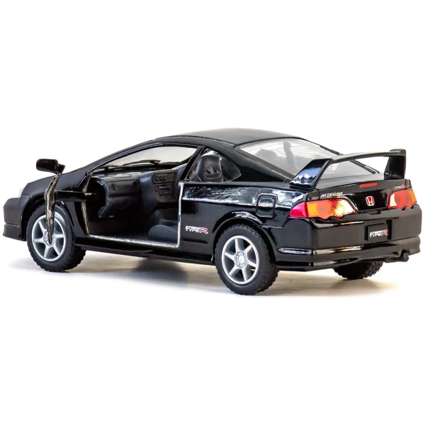 Металлическая машинка Kinsmart 1:34 Honda Integra Type R KT5053W, инерционная, Черный