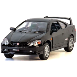 Металева машинка Kinsmart 1:34 Honda Integra Type R KT5053W, інерційна / Чорний